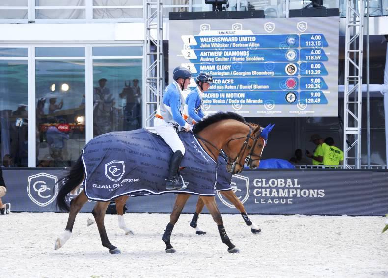 Bertram Allen and John Whitaker join forces to win