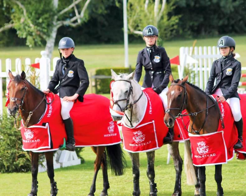INTERNATIONAL:  Top marks for Newbridge students at Hickstead
