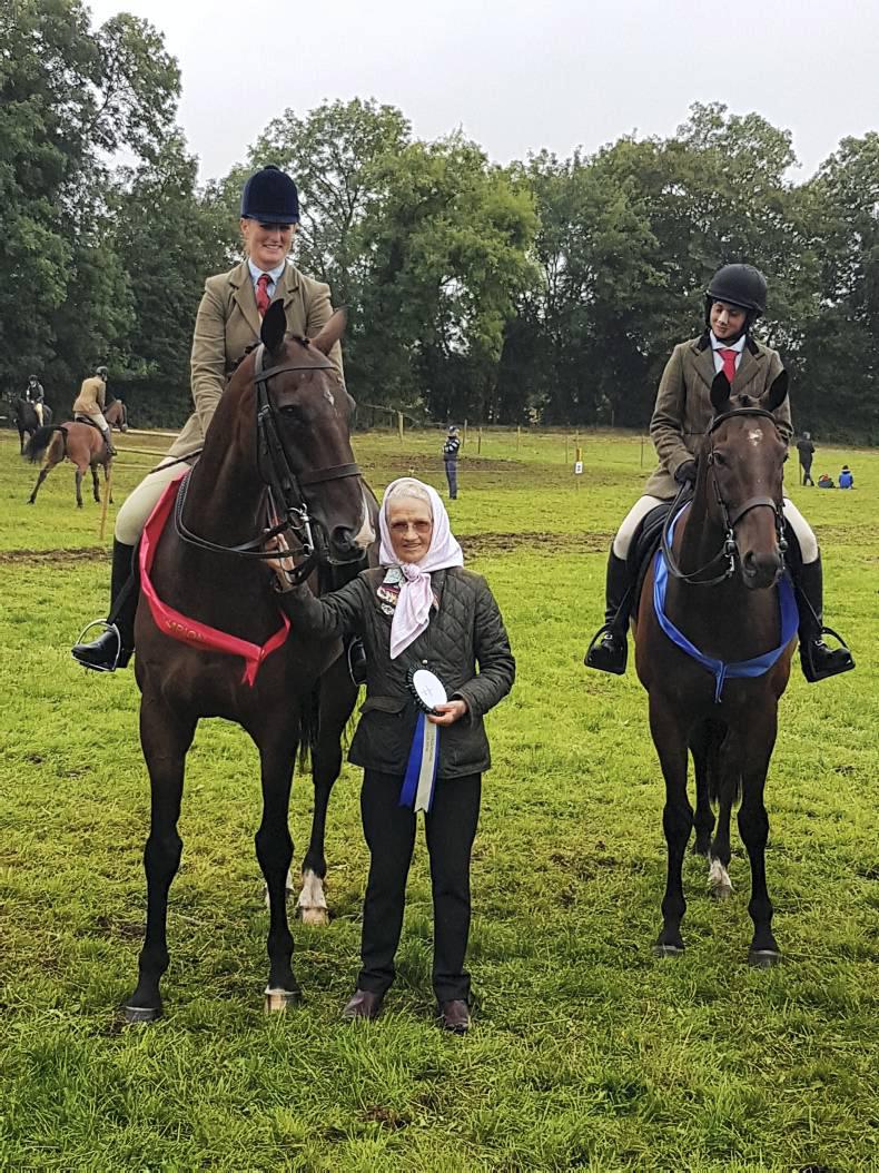 RACEHORSE TO RIDING HORSE: Pady and Sizing back at Aintree