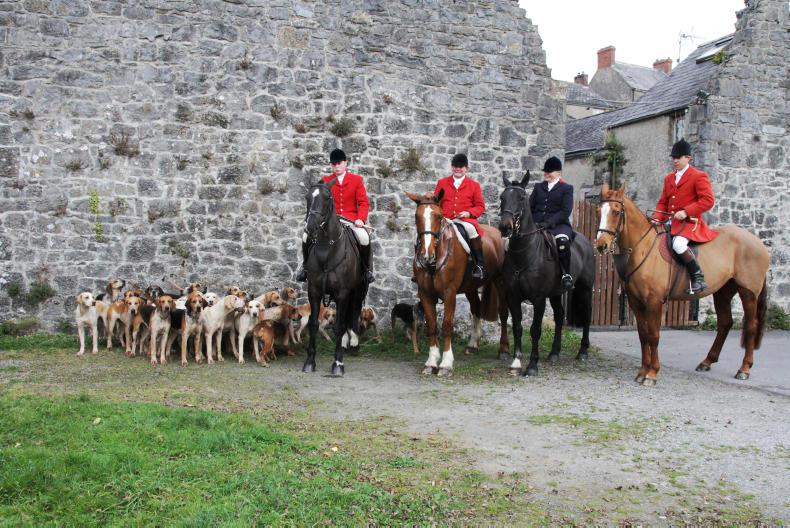 Hunting with the gallant Tipps                                              