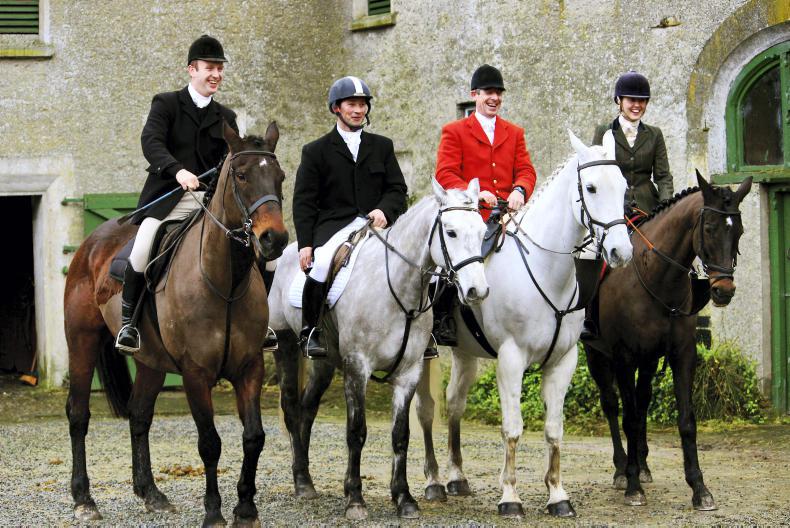 PONY TALES: Army officers hit the hunting field