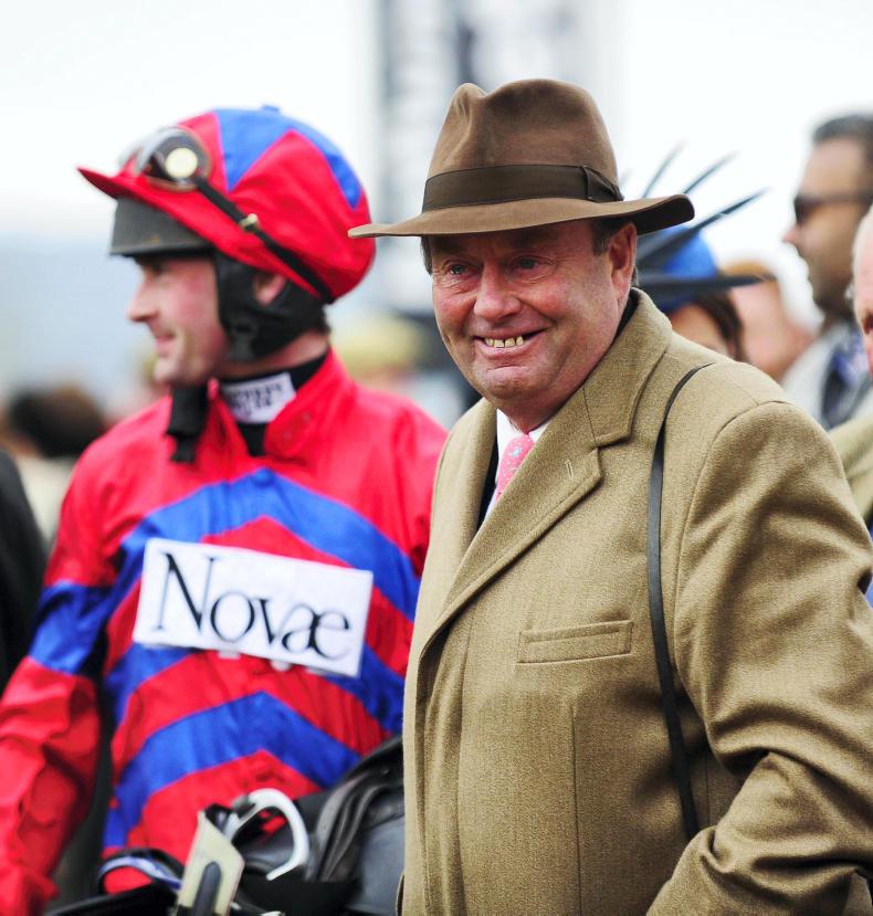 NICKY HENDERSON: Henderson bidding for Arkle glory 