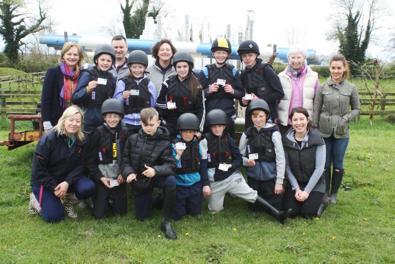 PONY CLUB:  Thomond Pony Club flying along 