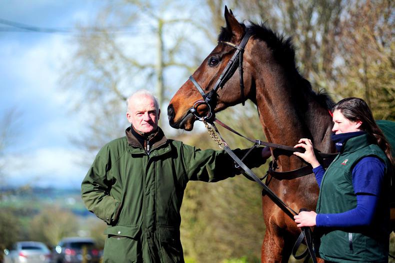 Douvan named highest-rated jumps horse of 2016/2017