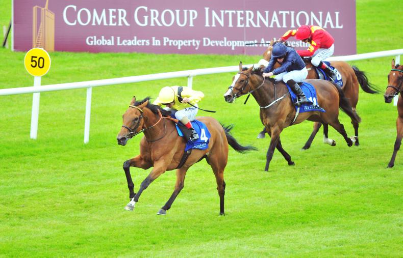 CURRAGH SUNDAY: Nezwaah blooms to give Varian second Pretty Polly