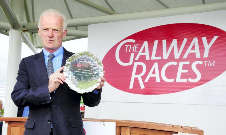 RACEBETS: 50/1 on Willie Mullins to be top trainer at Galway!