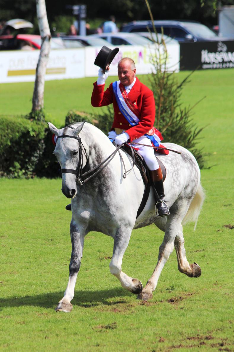 INTERNATIONAL:   Irish-breds dominate at Hickstead