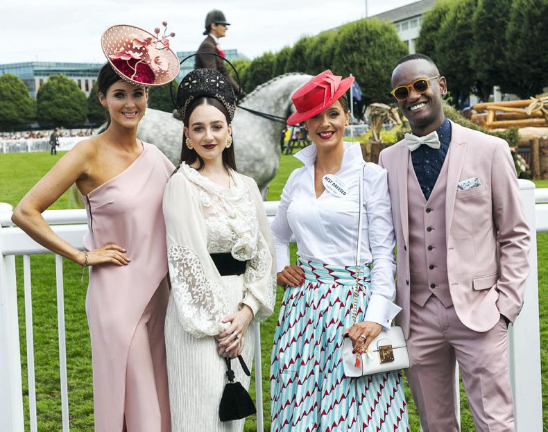 Aoibheann McMonagle named Best Dressed Lady at the 2017 Dublin Horse Show