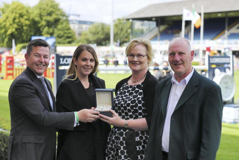 Dolan winner of Longines watch 