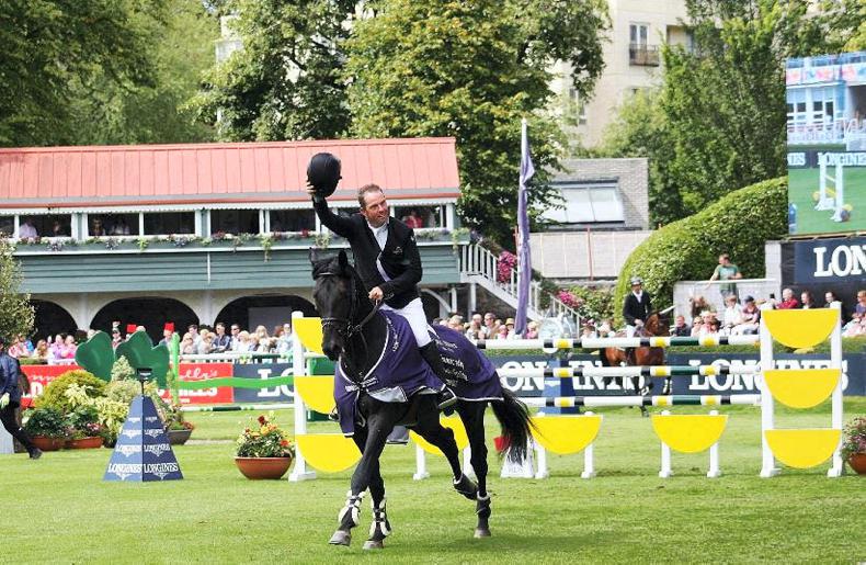Wins for Cian O'Connor and Denis Lynch at Dublin Horse Show