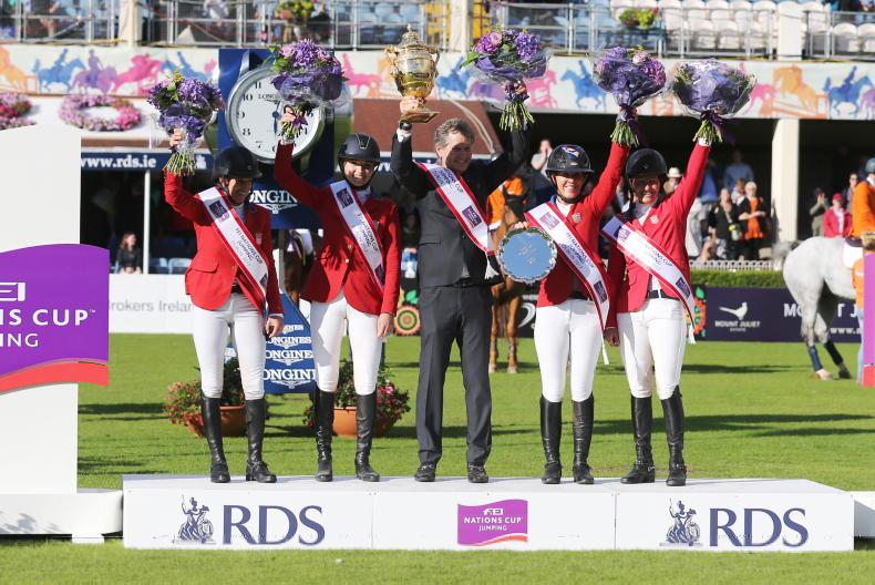 NEWS:  Girl Power as USA lift the Aga Khan trophy at the RDS