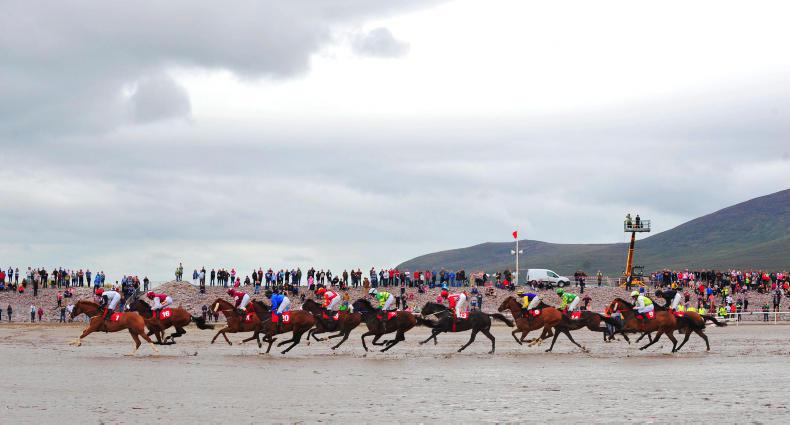 GLENBEIGH PONY RACES: Scenes from the beach