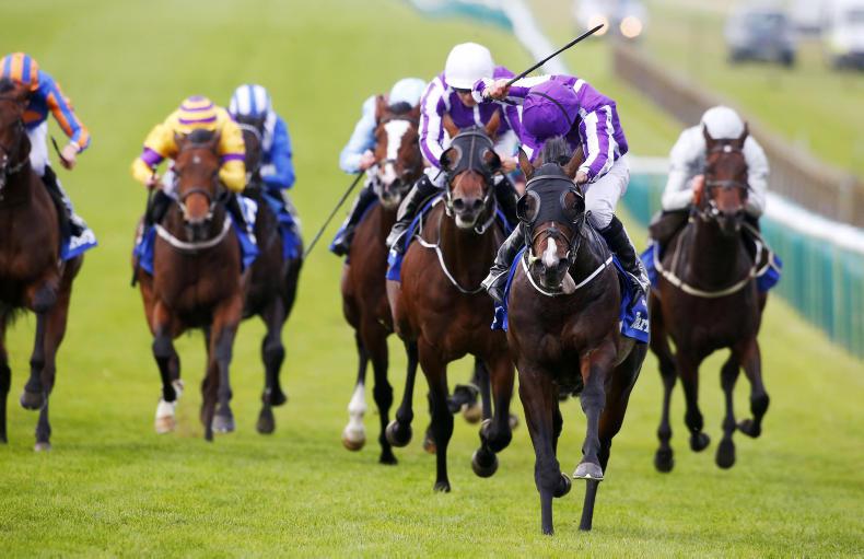 BRITAIN:  U S flies the Flag as O’Brien dominates Dewhurst