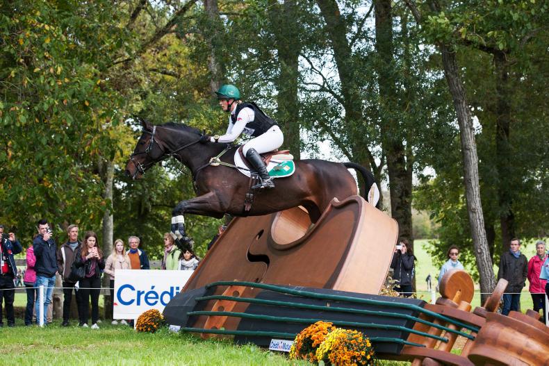 EVENTING:  Power just pipped to bronze medal